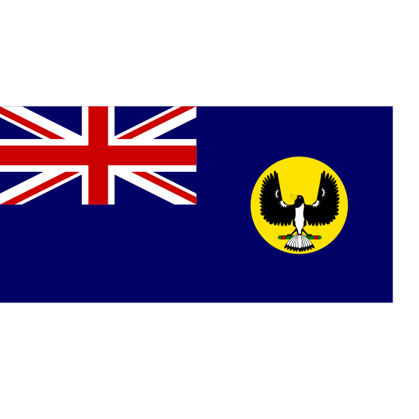 Vector clip art of flag of Western Australia